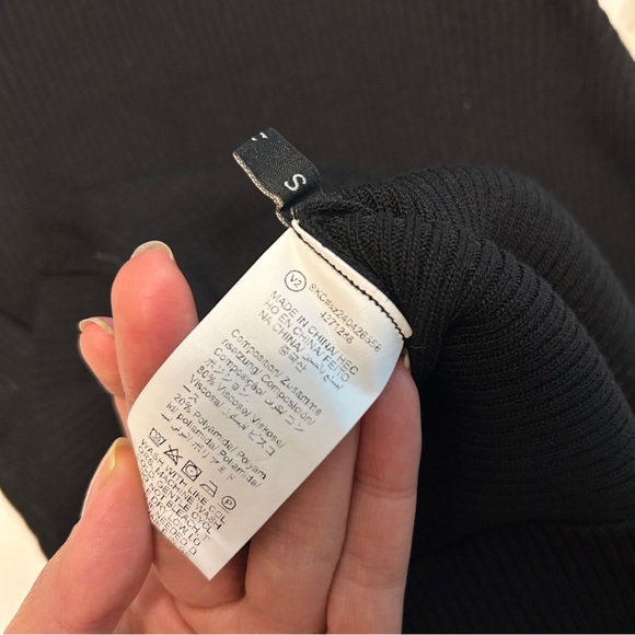 Elegant Puffy Sleeves Pencil Sweater Dress - Picture 9 of 10